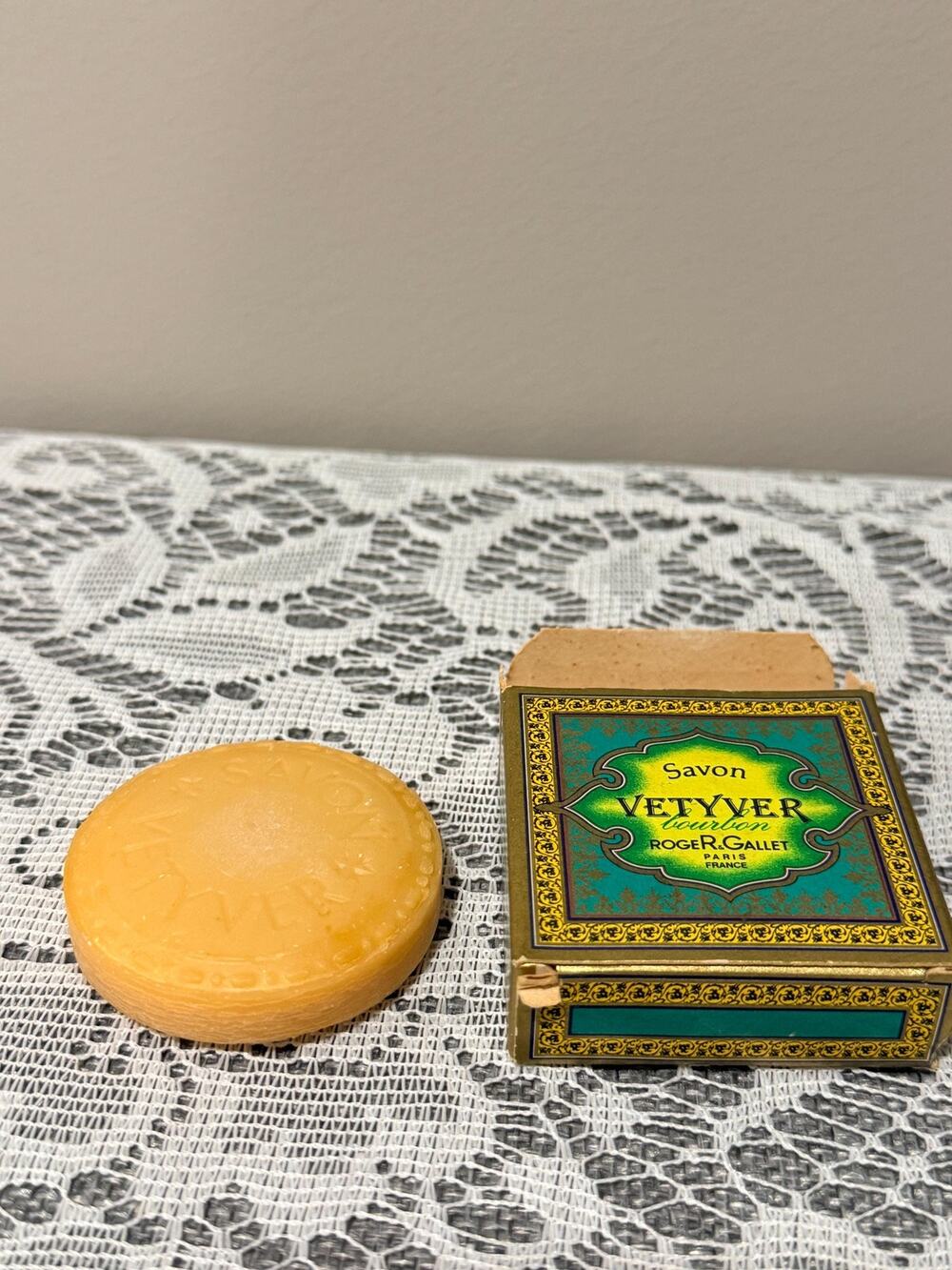 Vintage Roger & Gallet Vetyver Soap Trusthouse Forte Hotels France